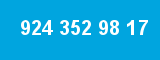 924 352 98 17 924 352 98 17
